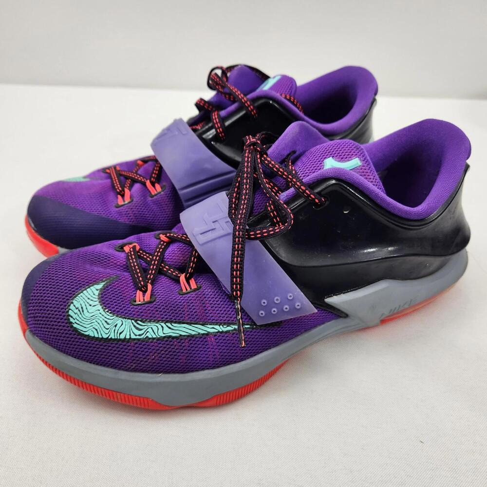 Nike KD 11 Youth 6.5 Y Kevin Durant Purple Lightning 534 Shoes 669942-500